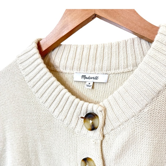 MADEWELL Broadway Cardigan  Women's Sweater Size Medium - Picture 6 of 7